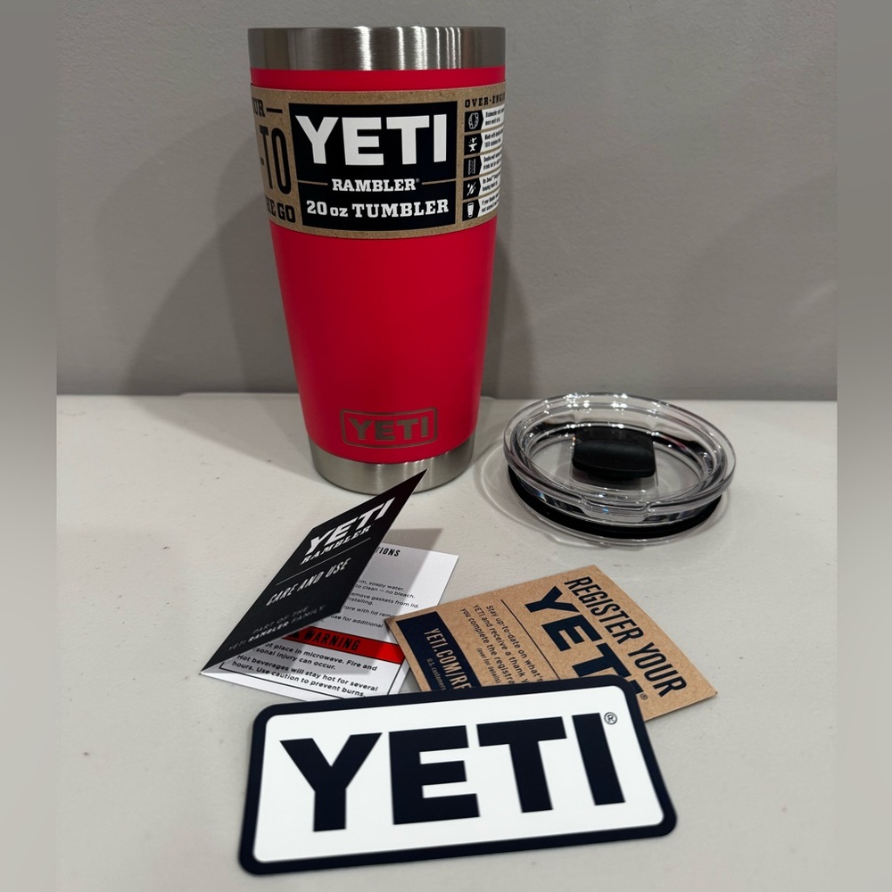 NWT Yeti Bimini Pink 20oz Tumbler